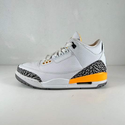 CK9246 108 Jordan 3 Retro Laser Orange (Women's) [USED] - 5.5 W (Used)