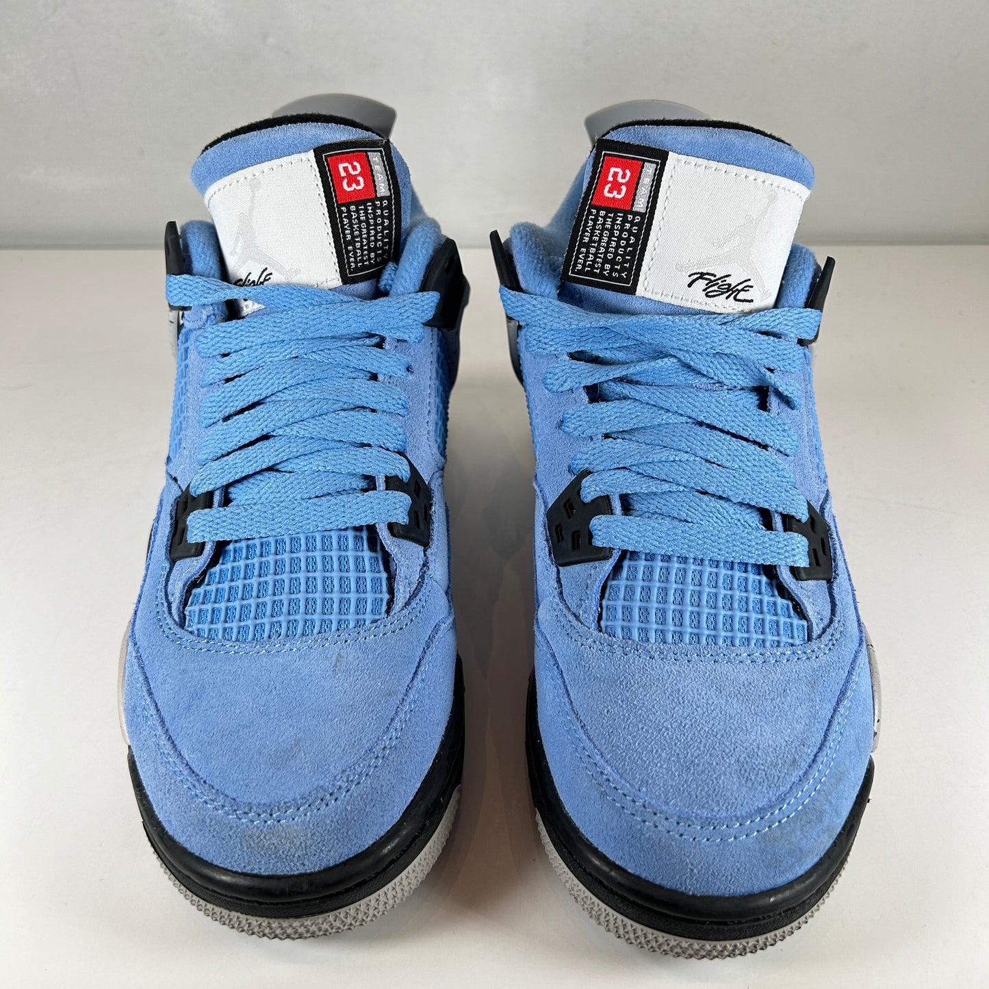 408452 400 Jordan 4 Retro University Blue (GS) [USED] - 4 Y (Used)