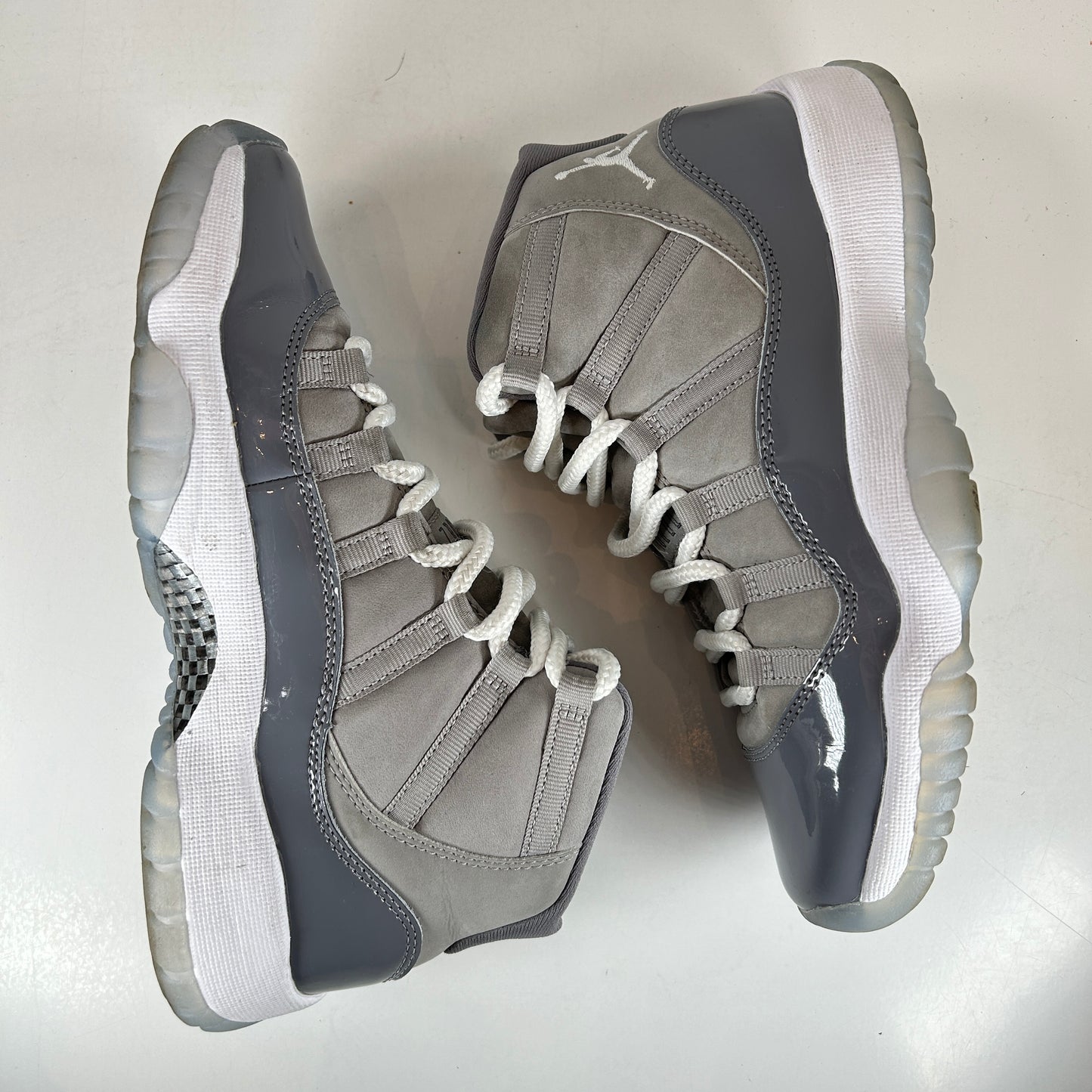 378038 005 Jordan 11 Cool Grey (2021) GS [USED] - 4.5 Y (Used)