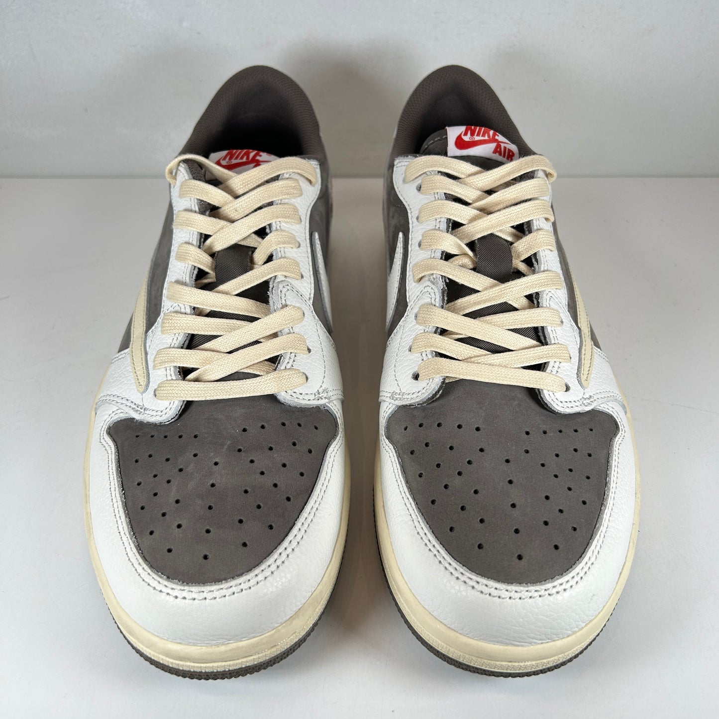 DM7866 162 Jordan 1 Retro Low OG SP Travis Scott Reverse Mocha [USED] - 11 M (Used) (No Box)