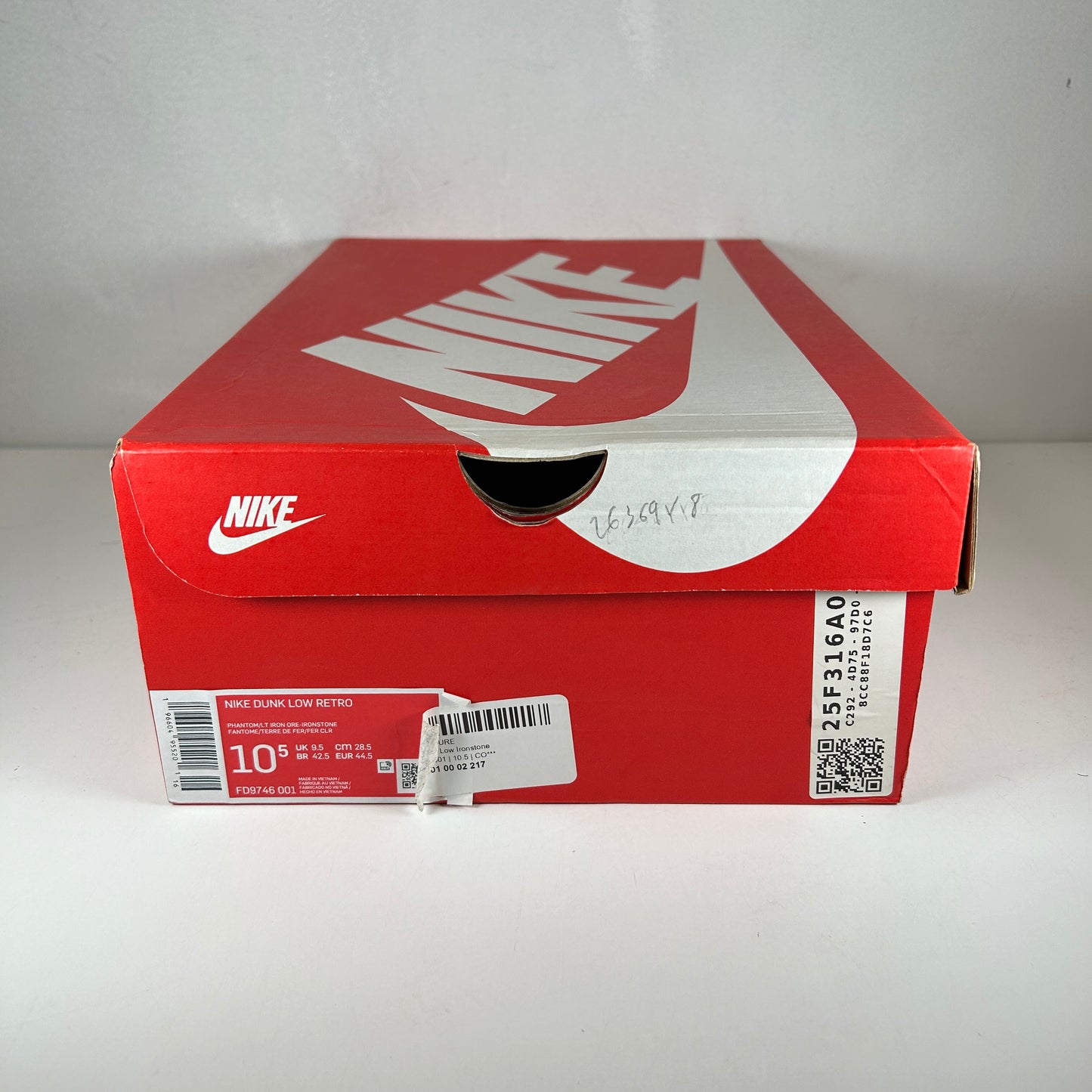 FD9746 001 Nike Dunk Low Ironstone [USED] - 10.5 (Used)