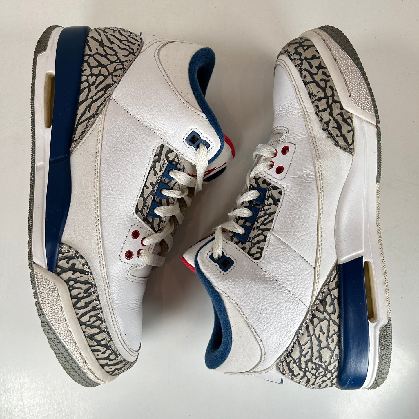 854261 106 Jordan 3 Retro True Blue (2016) (GS) [USED] - 6.5 Y (Used) (Replace Box)