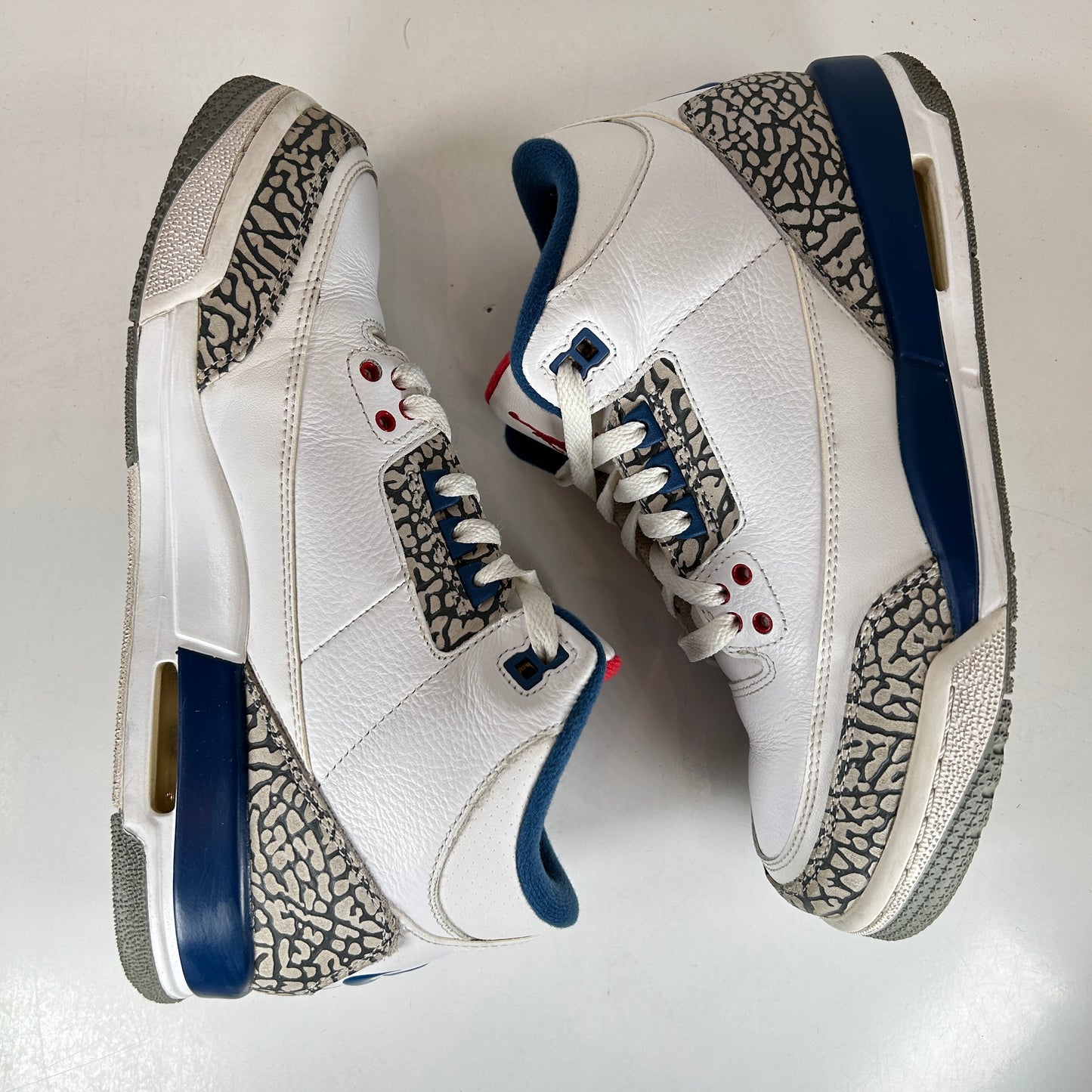 854261 106 Jordan 3 Retro True Blue (2016) (GS) [USED] - 6.5 Y (Used) (Replace Box)
