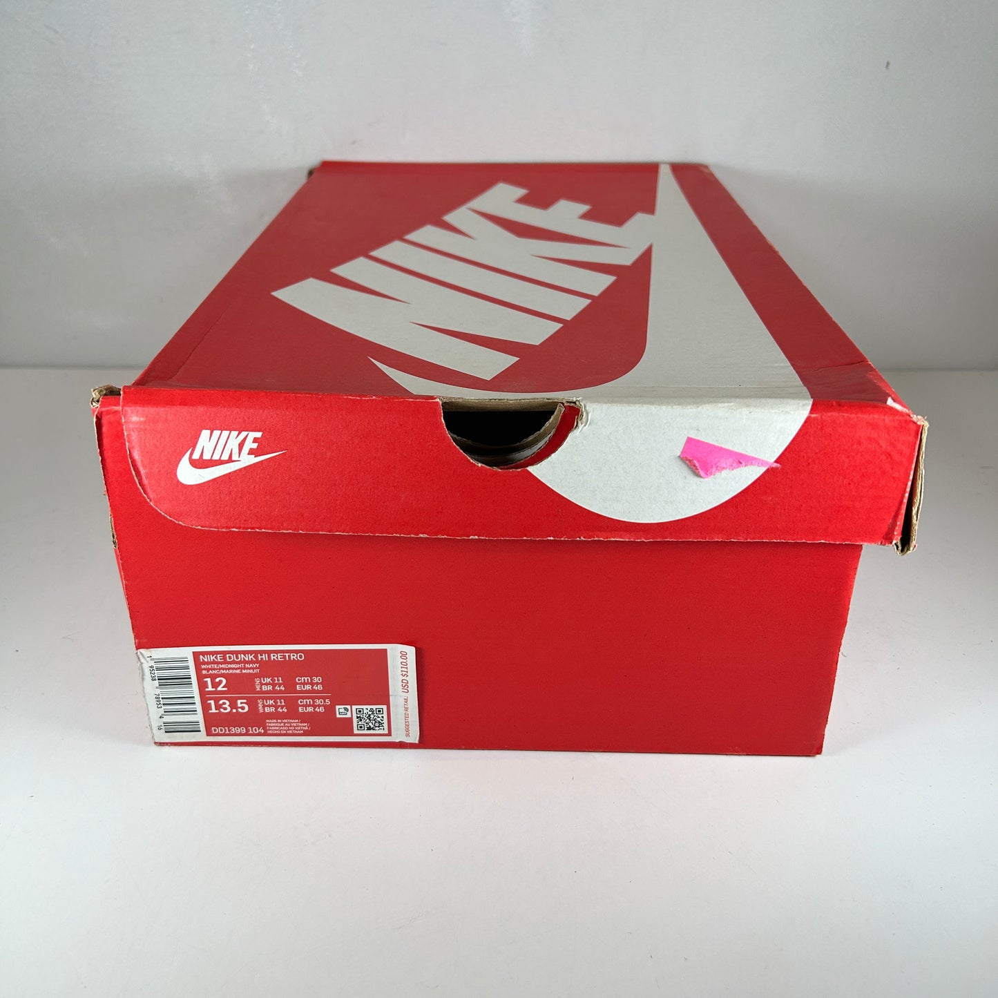 DD1399 104 Dunk High Midnight Navy [USED] - 12 M (Used)