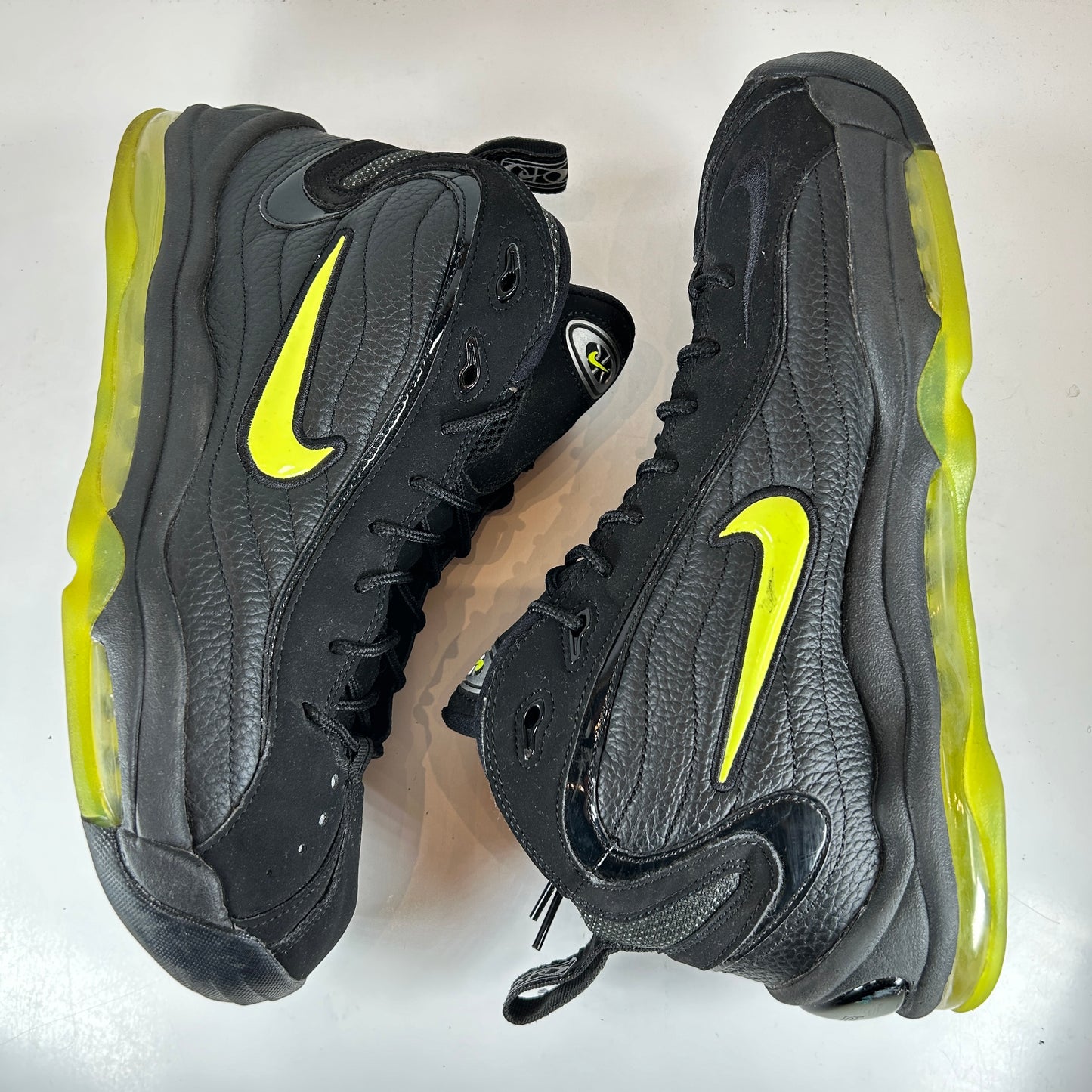 DA2339 001 Nike Air Total Max Uptempo Black Volt (2020) [USED] - 11.5 M (Used) (No Box)