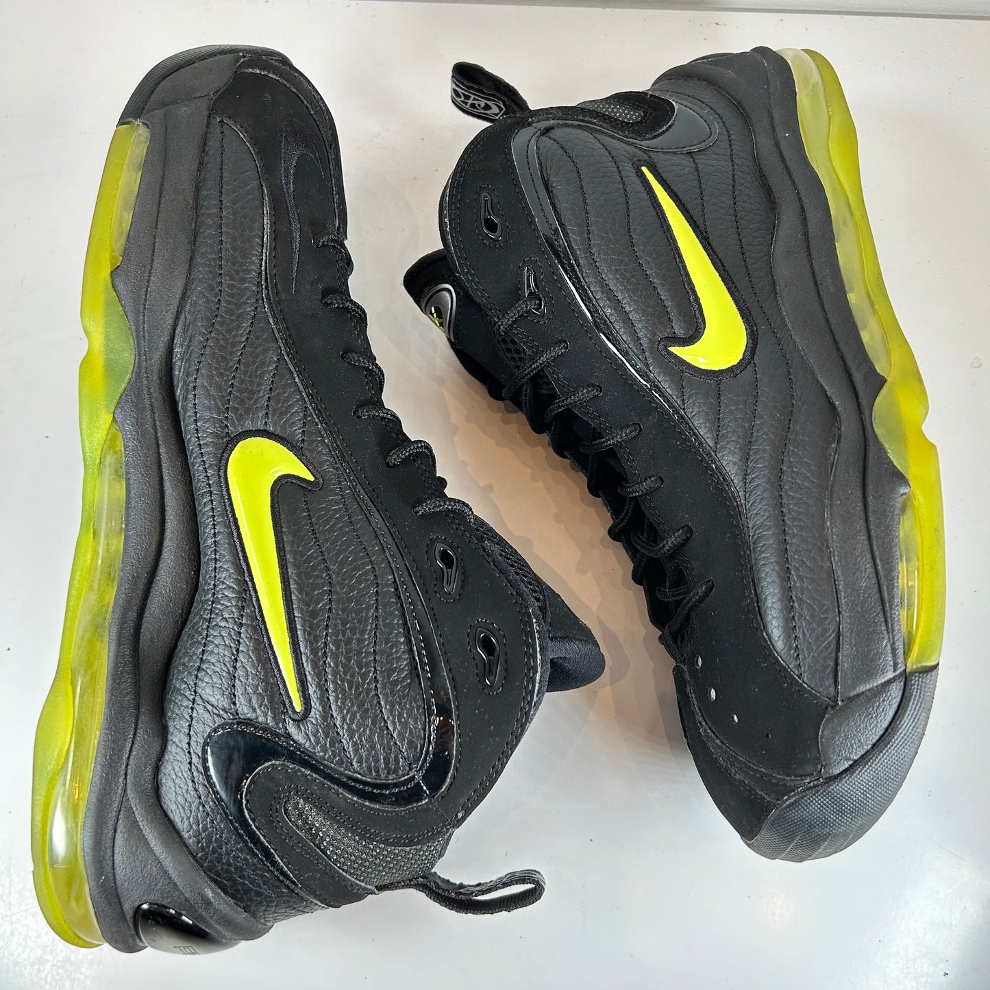 DA2339 001 Nike Air Total Max Uptempo Black Volt (2020) [USED] - 11.5 M (Used) (No Box)