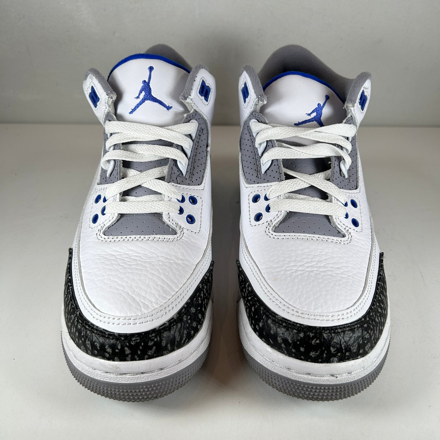 398614 145 Jordan 3 Retro Racer Blue (GS) [USED] - 7 Y (Used)