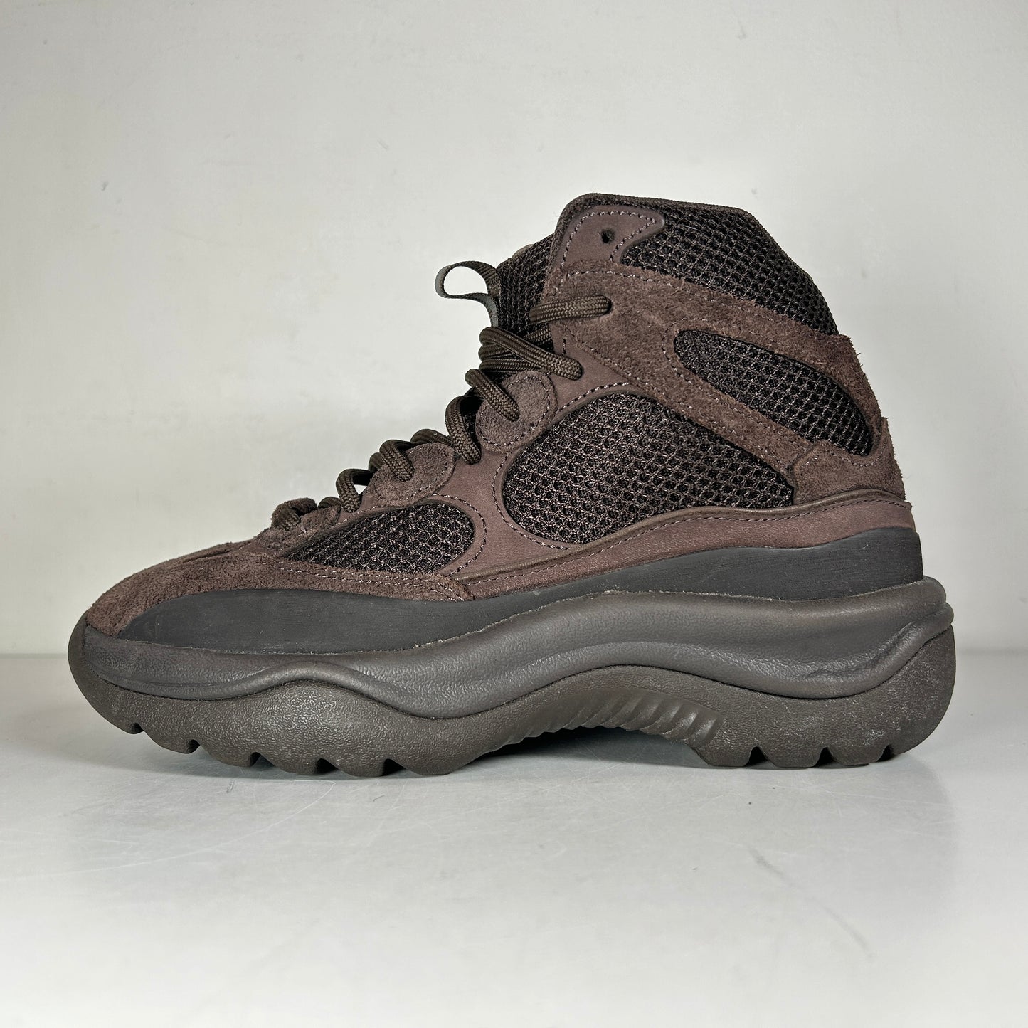EG6463 Adidas Yeezy Desert Boot Oil [USED] - 5.5 M (Used) (No Box) (No Insoles)