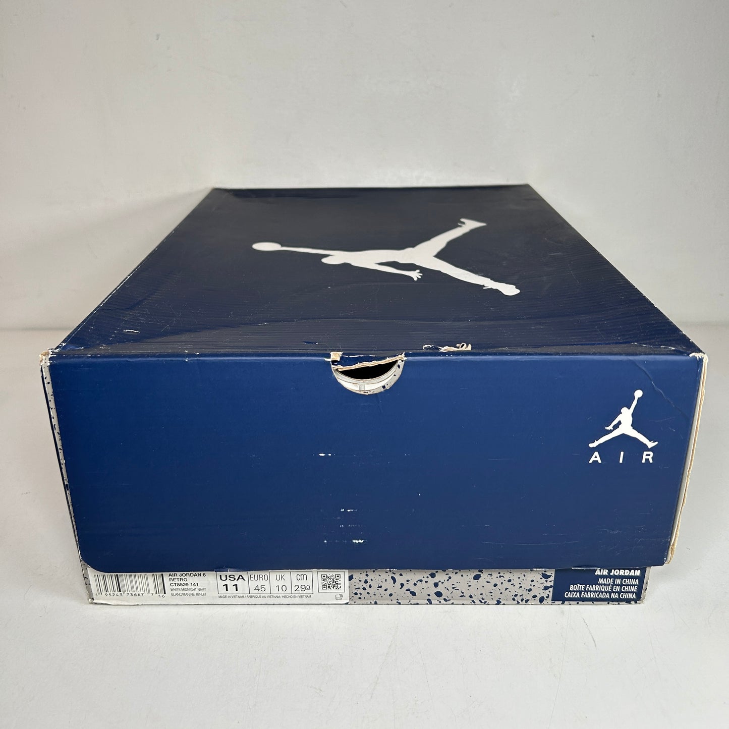 CT8529 141 Jordan 6 Retro Midnight Navy (2022) [USED] - 11 M (Used)