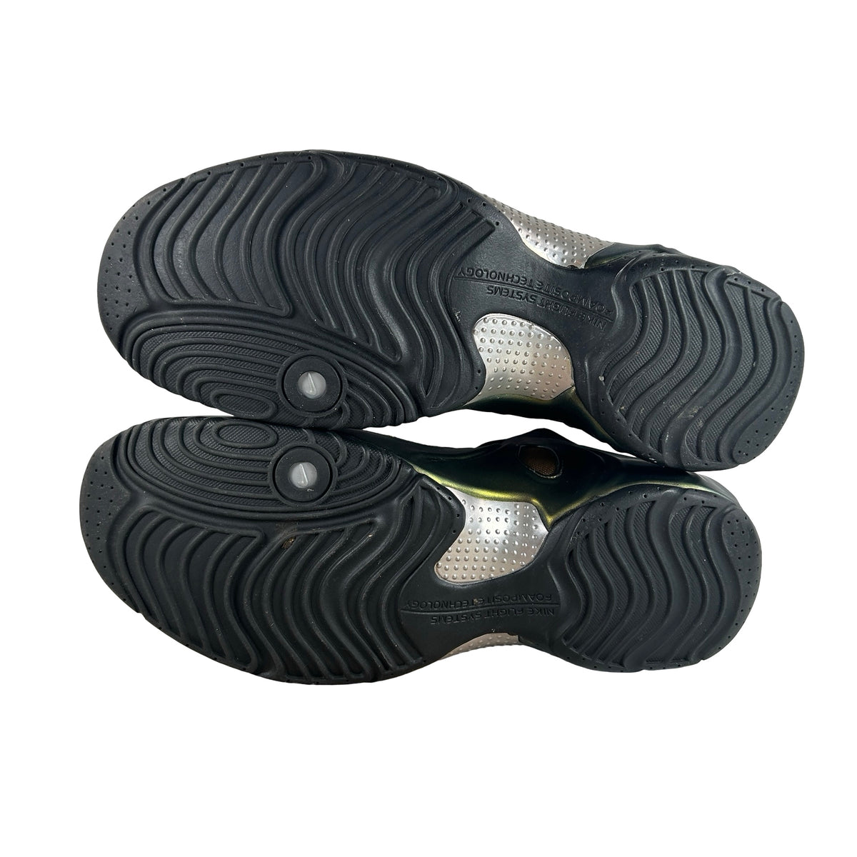 FV5582 700 Nike Air Flightposite Metallic Gold (2024) [USED] - 12 M (Used2)