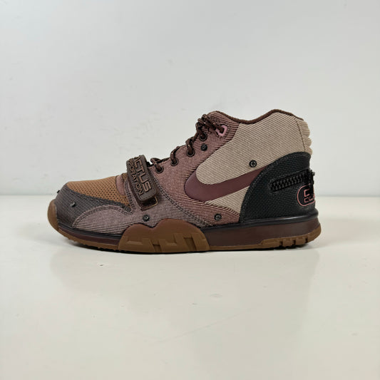 DR7515 200 Nike Air Trainer 1 SP Travis Scott Wheat [USED] - 10 M (Used)