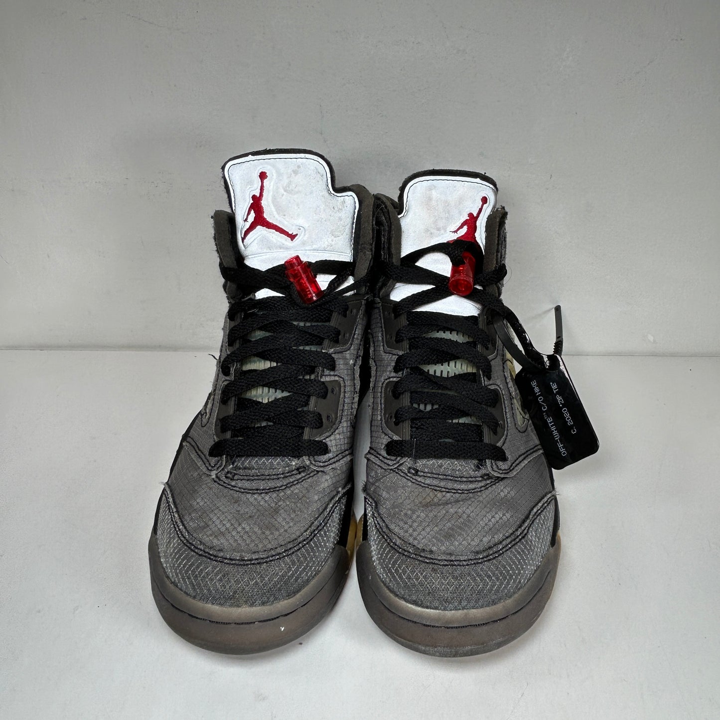 CT8480 001 Jordan 5 Off-White Black [USED] - 6 M (Used2)