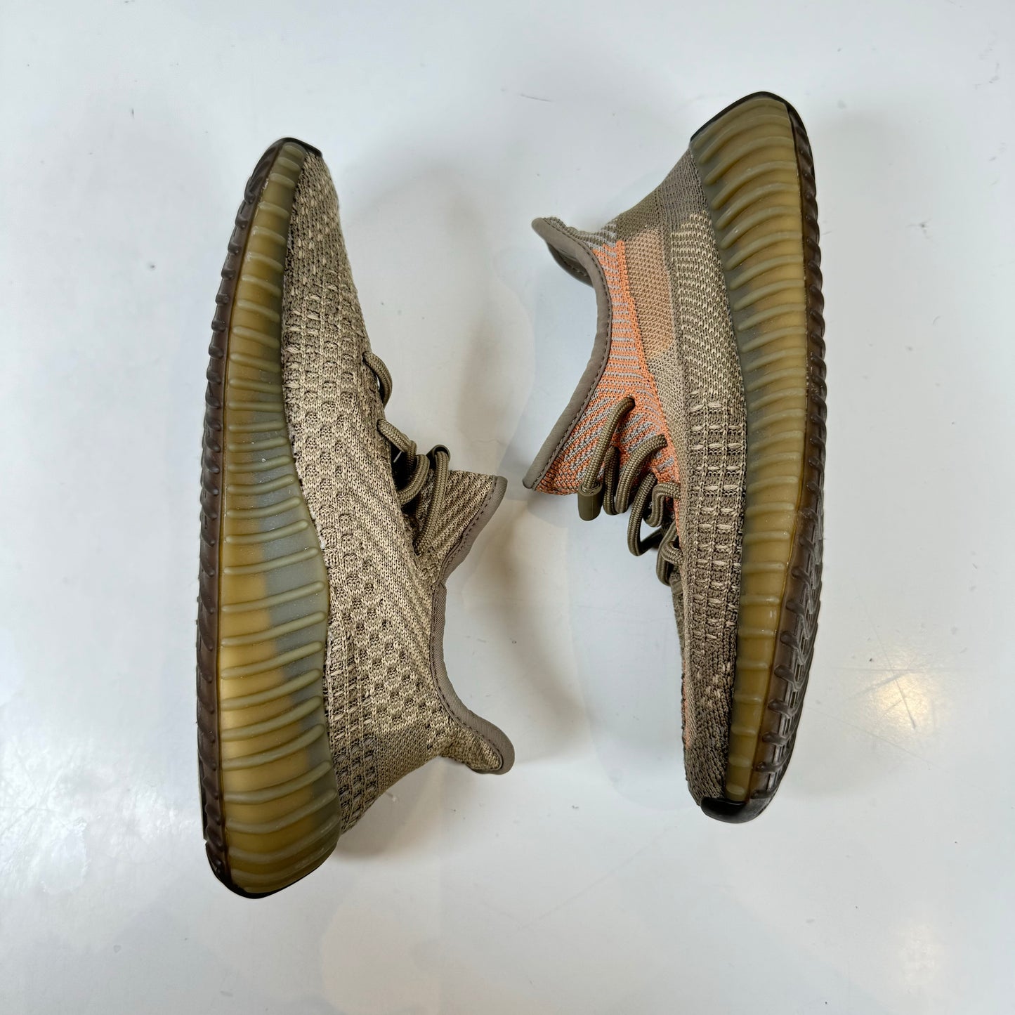 FZ5240 Adidas Yeezy 350 V2 Sand Taupe [USED] - 5.5 M (Used) (Replace Box)