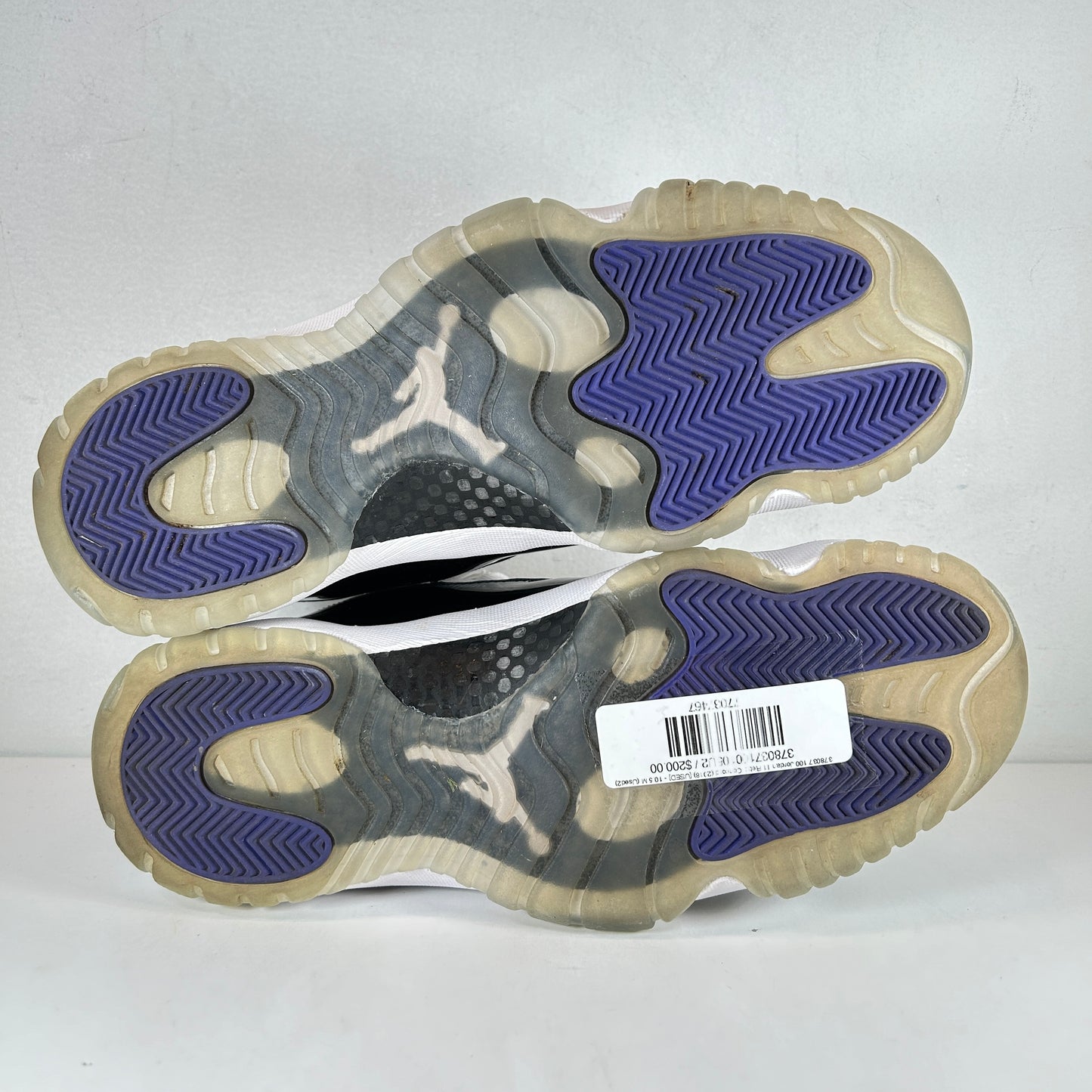 378037 100 Jordan 11 Retro Concord (2018) [USED] - 10.5 M (Used2)