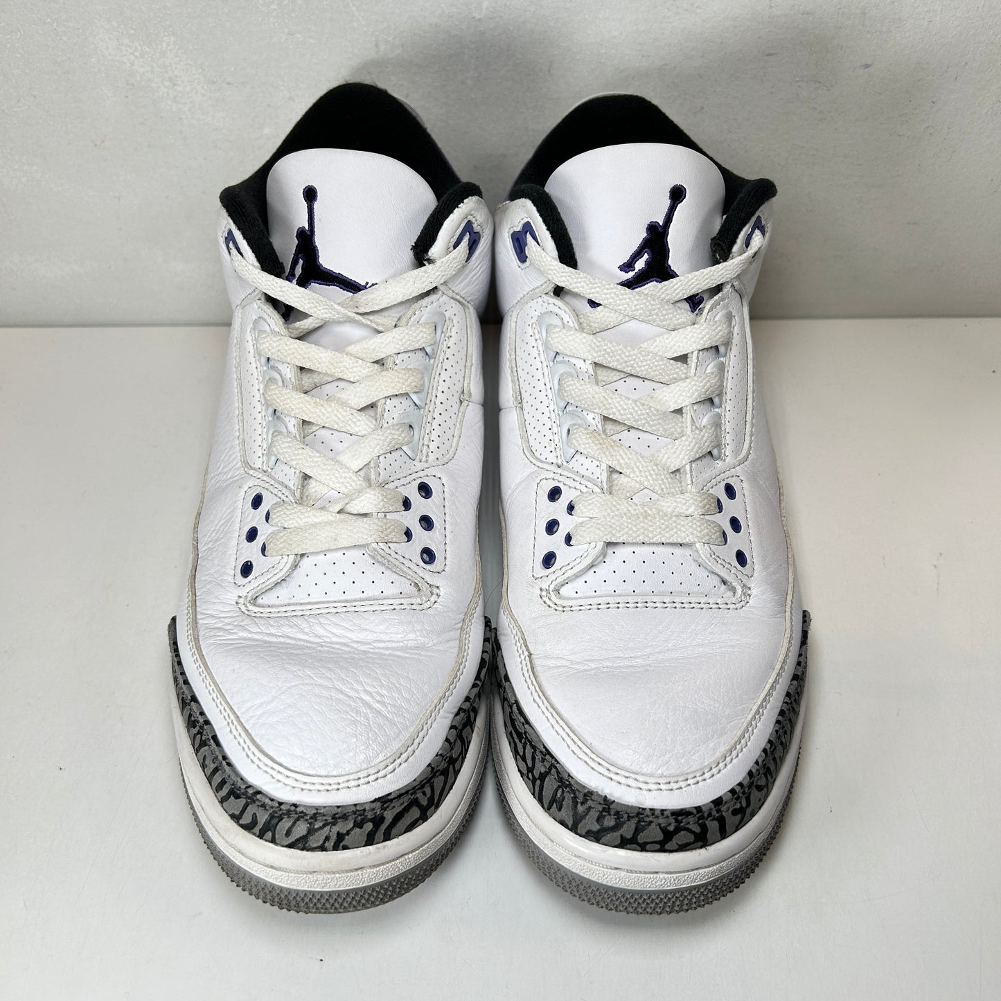 CT8532 105 Jordan 3 Retro Dark Iris [USED] - 10 M (Used)