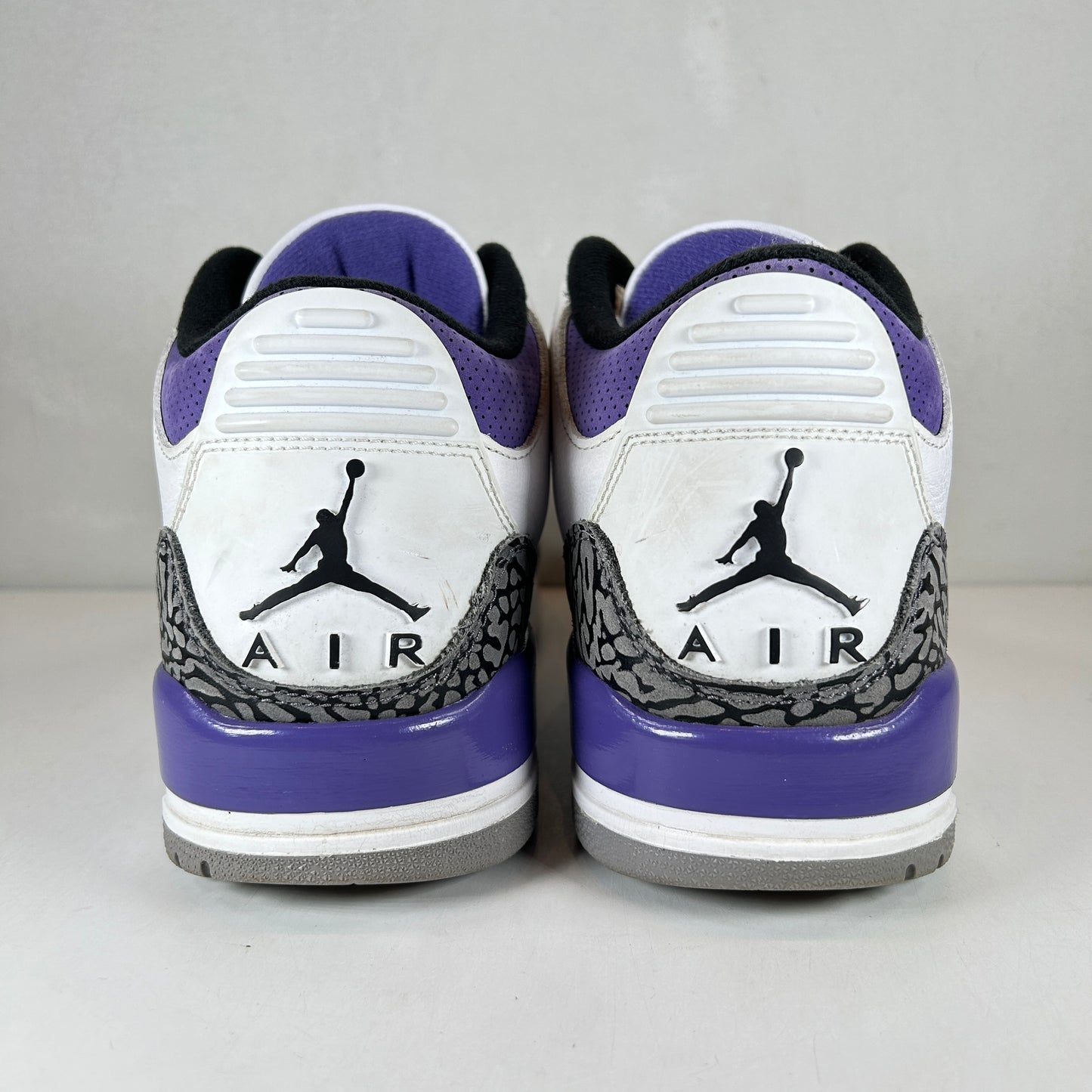 CT8532 105 Jordan 3 Retro Dark Iris [USED] - 10 M (Used)