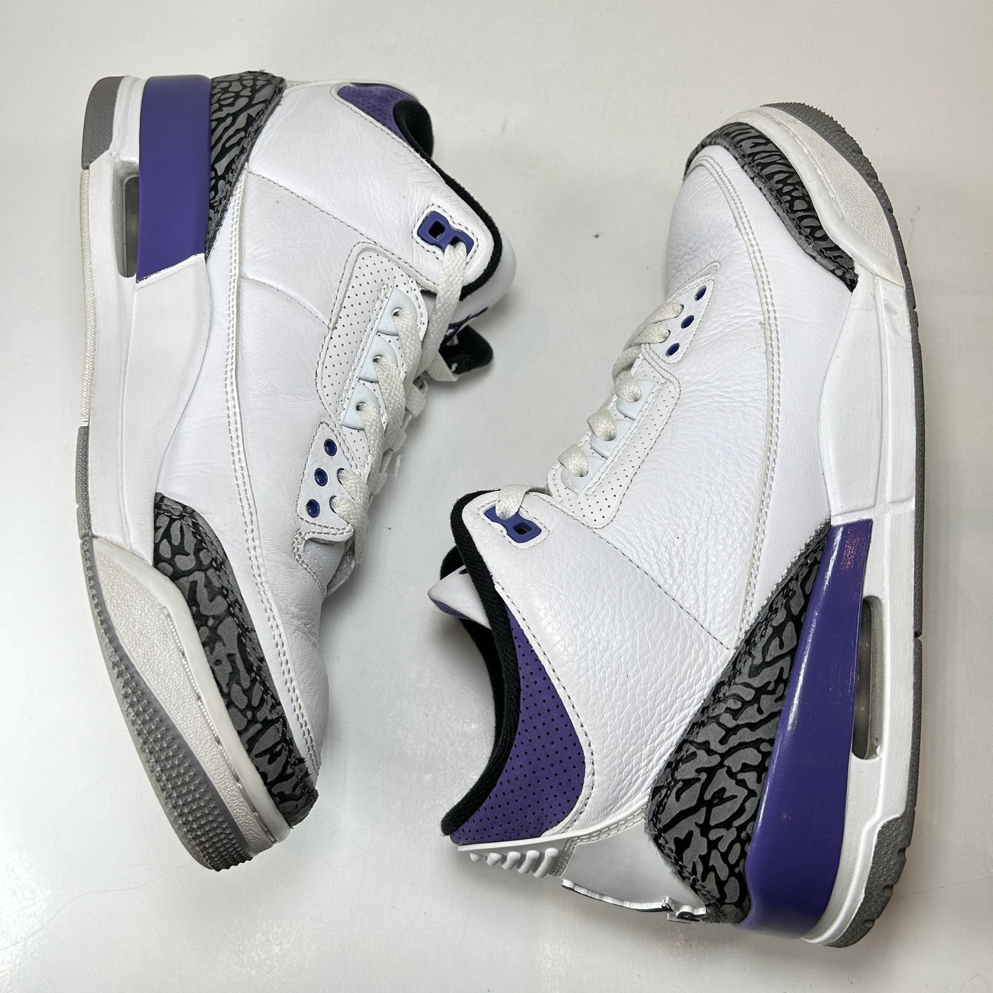 CT8532 105 Jordan 3 Retro Dark Iris [USED] - 10 M (Used)