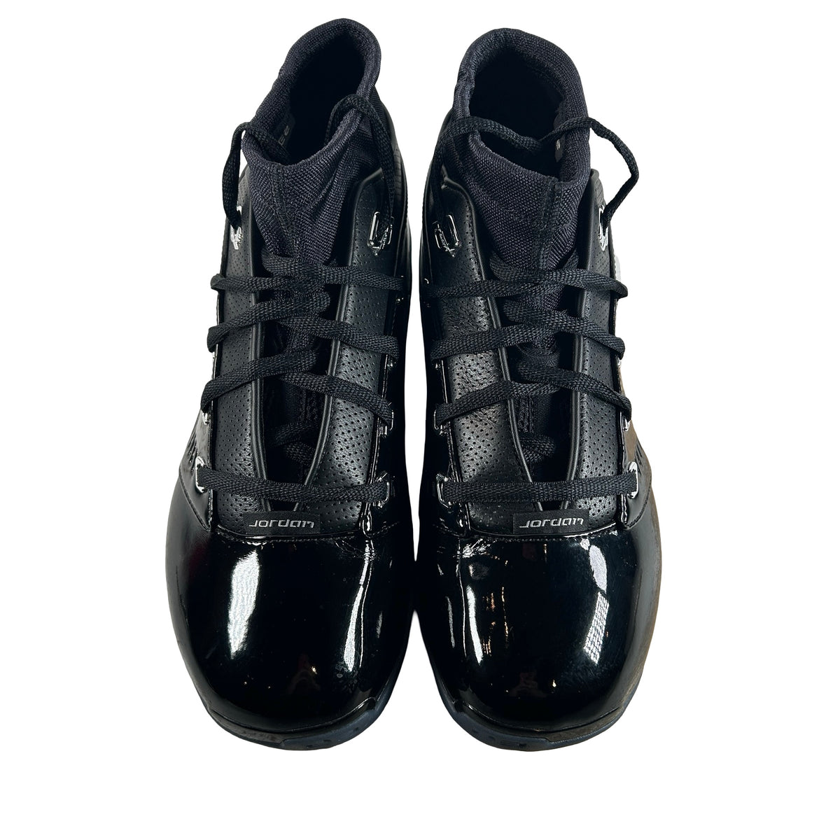 IV7640 001 Air Jordan 17 Low Black Patent [USED] - 10.5 M (Used)