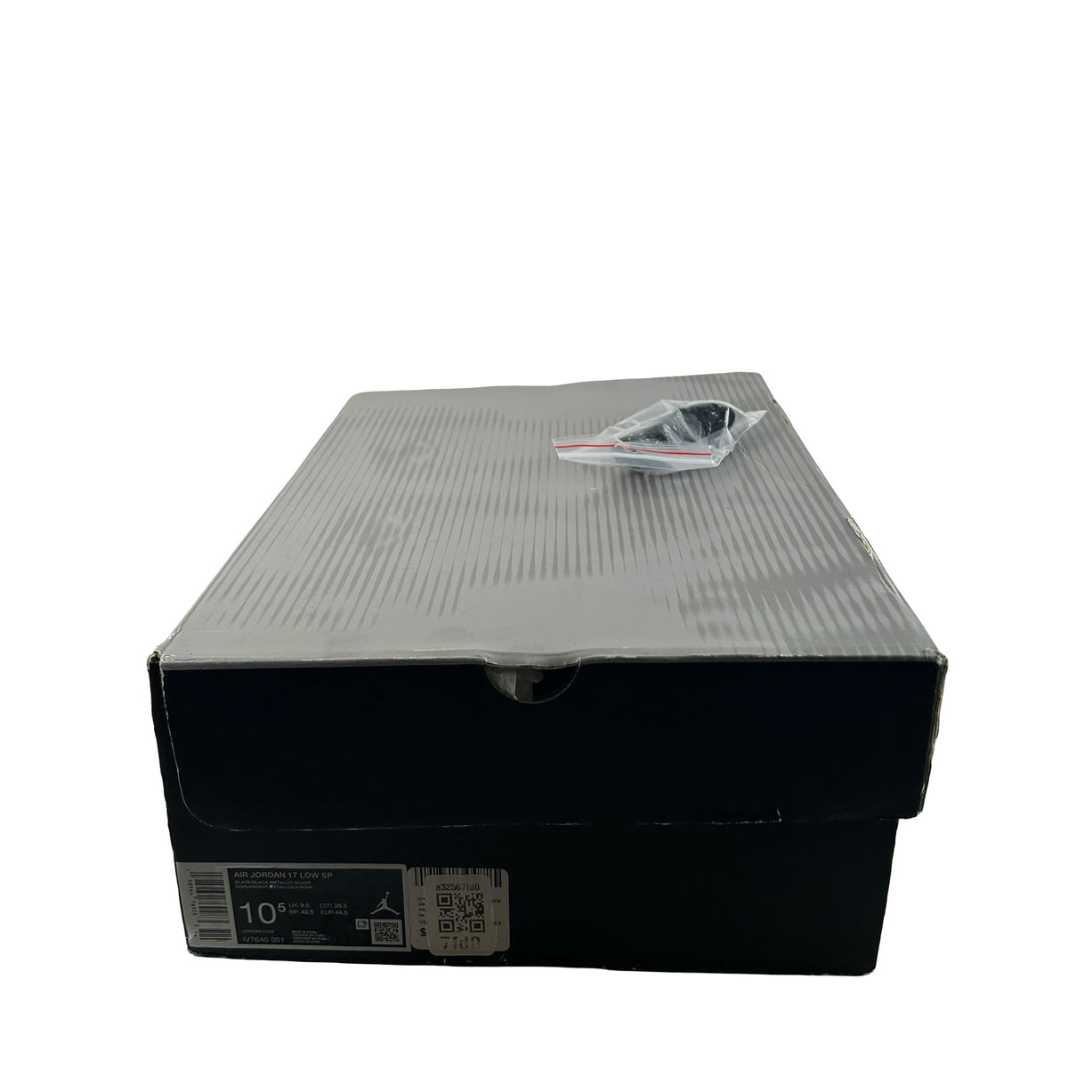 IV7640 001 Air Jordan 17 Low Black Patent [USED] - 10.5 M (Used)