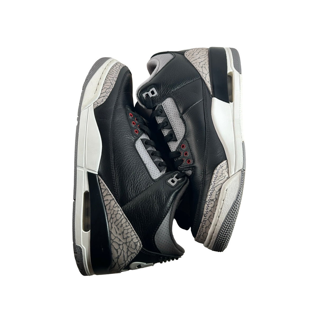 DN3707 010 Jordan 3 Retro Black Cement Reimagined (2024) [USED] - 9.5 M (Used30)