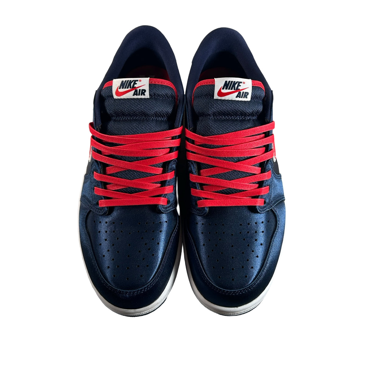 IX8478 410 Jordan 1 Retro Low OG Howard University Bison [USED] - 11 M (Used)