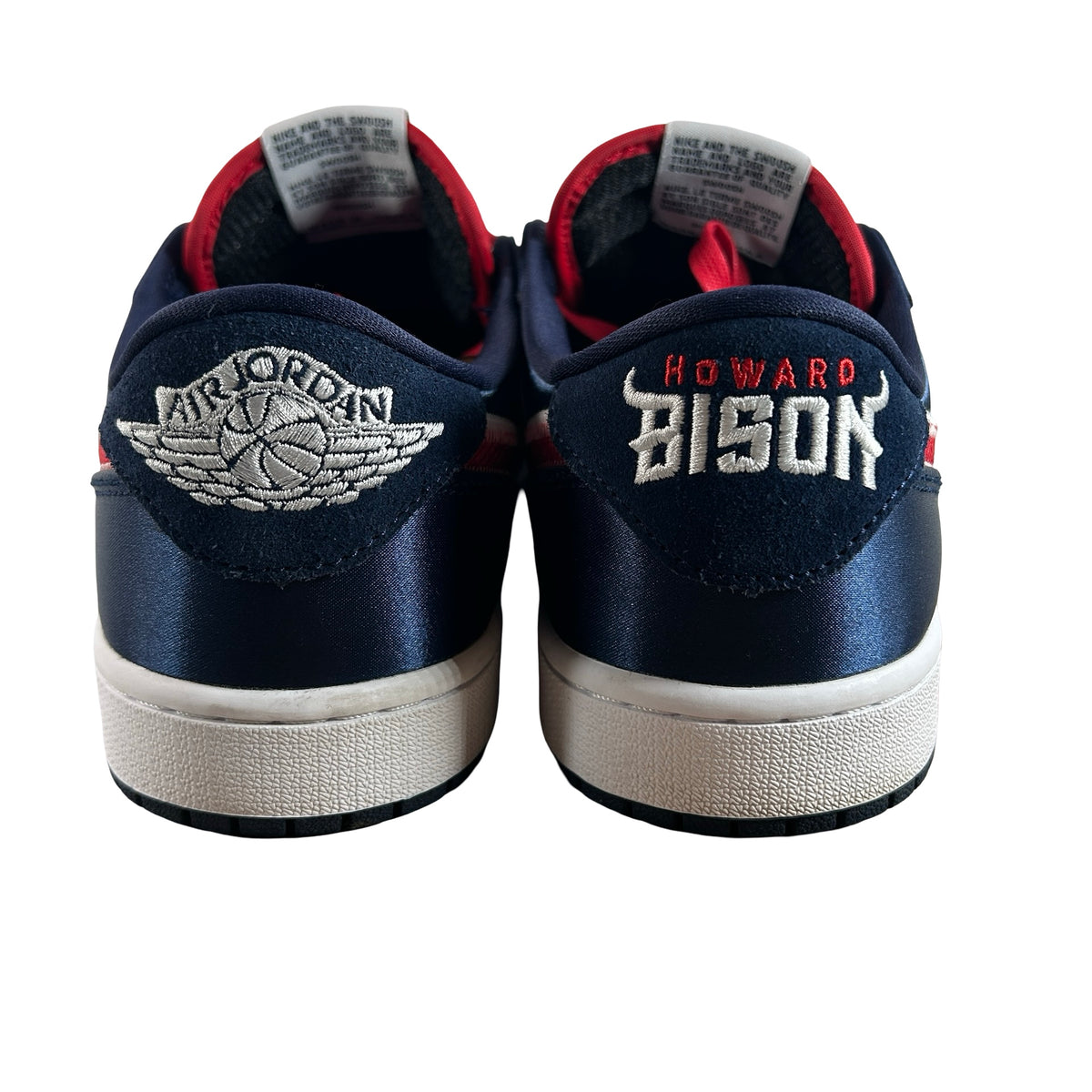 IX8478 410 Jordan 1 Retro Low OG Howard University Bison [USED] - 11 M (Used)