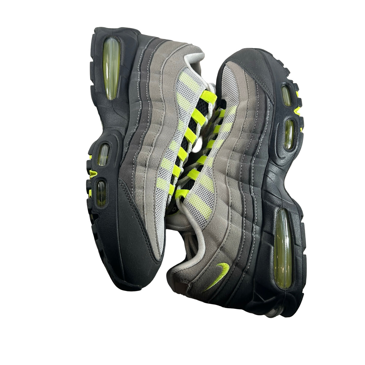 HM4740 001 Nike Air Max 95 OG Big Bubble Neon (2025) [USED] - 10.5 M (Used10)