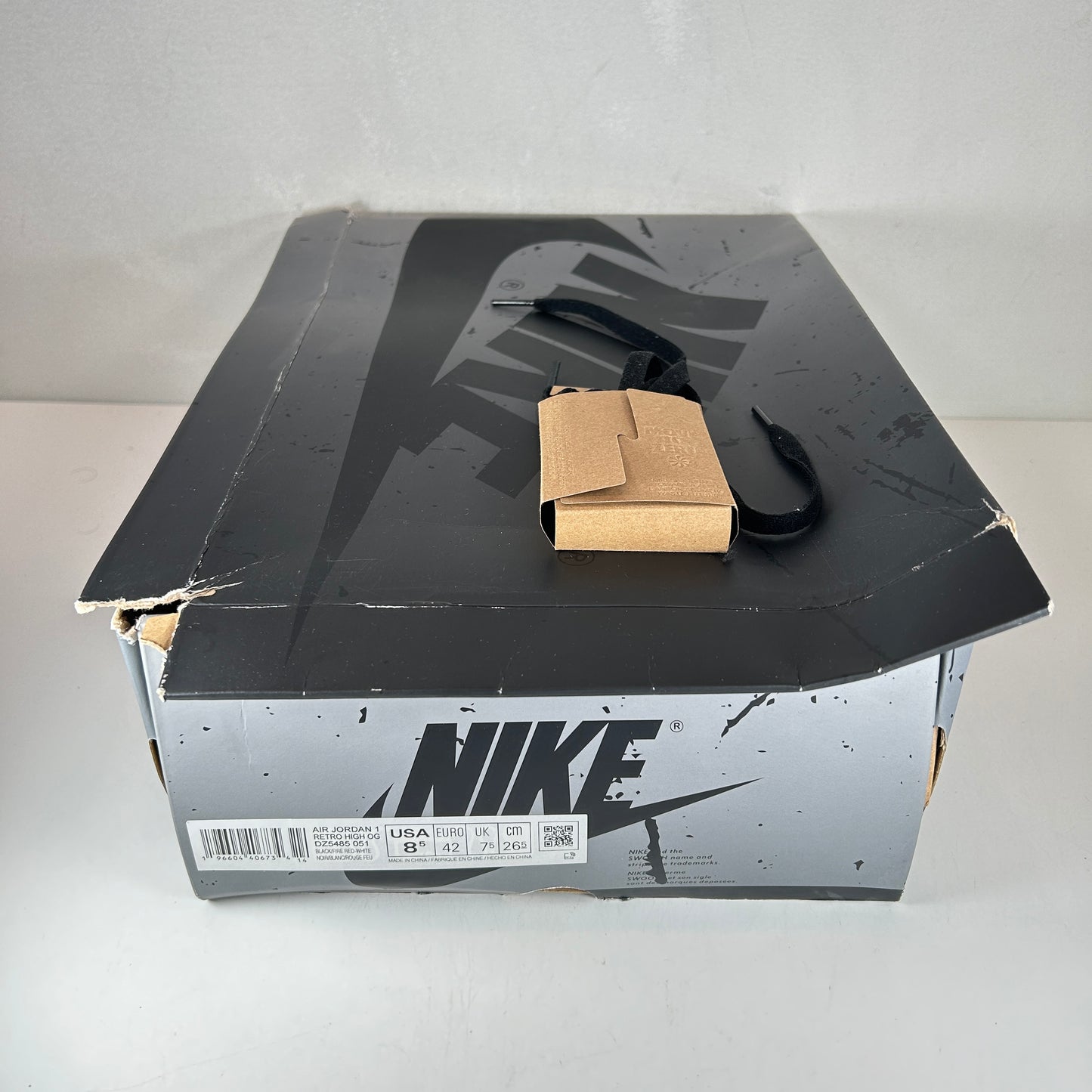 DZ5485 051 Jordan 1 Retro High OG Washed Black [USED] - 8.5 M (Used2)