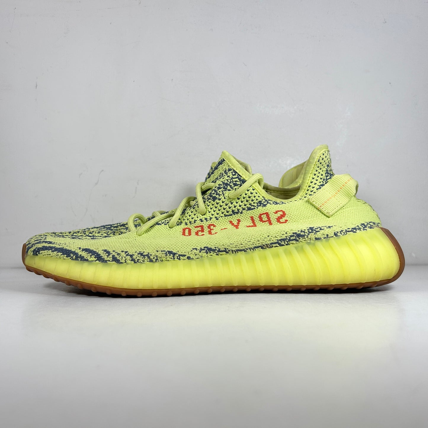 B37572 adidas Yeezy Boost 350 V2 Semi Frozen Yellow [USED] - 12 M (Used)