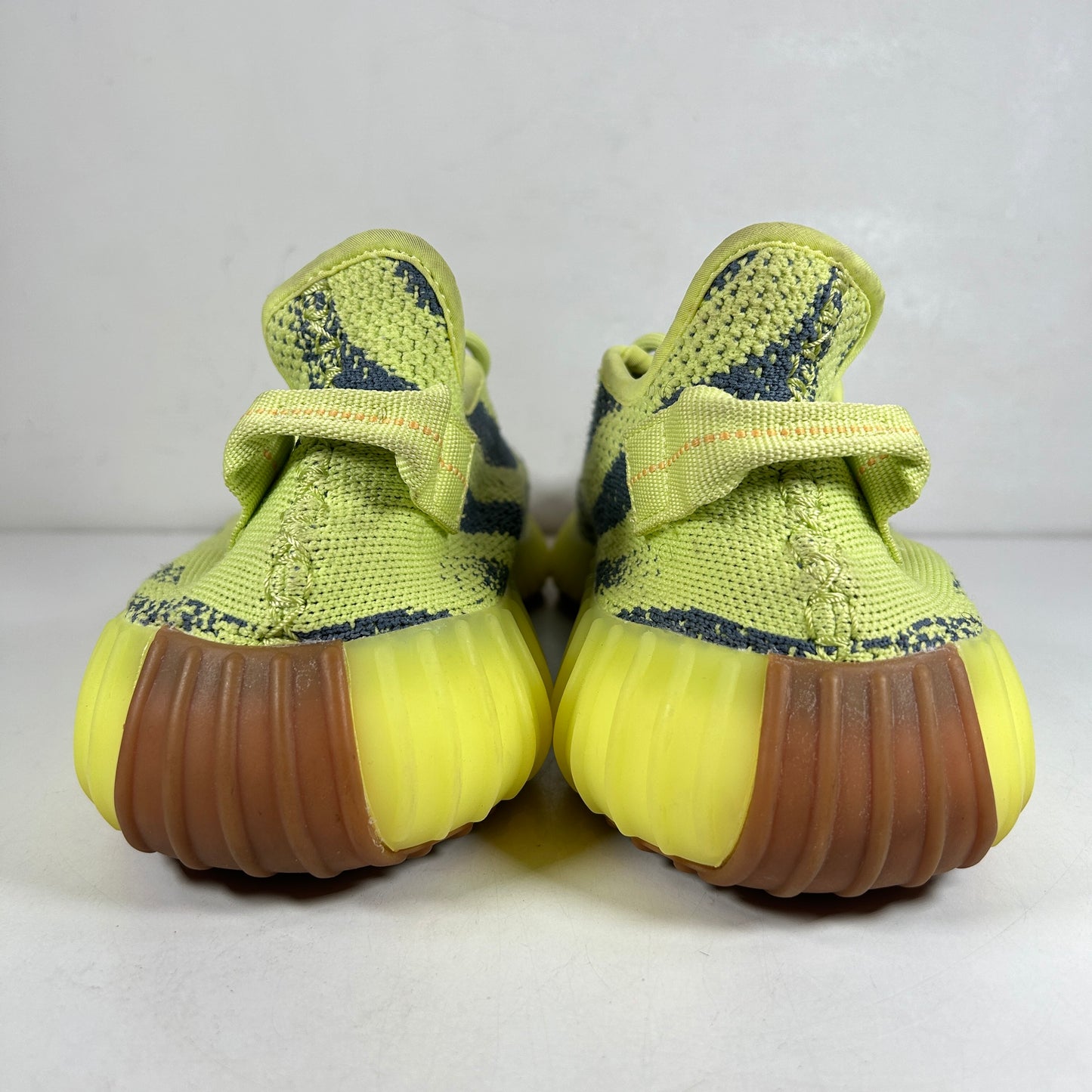 B37572 adidas Yeezy Boost 350 V2 Semi Frozen Yellow [USED] - 12 M (Used)