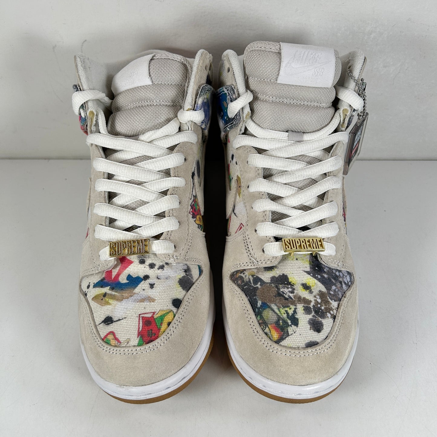 FD8779 100 Nike SB Dunk High Supreme Rammellzee [USED] - 8 M (Used)