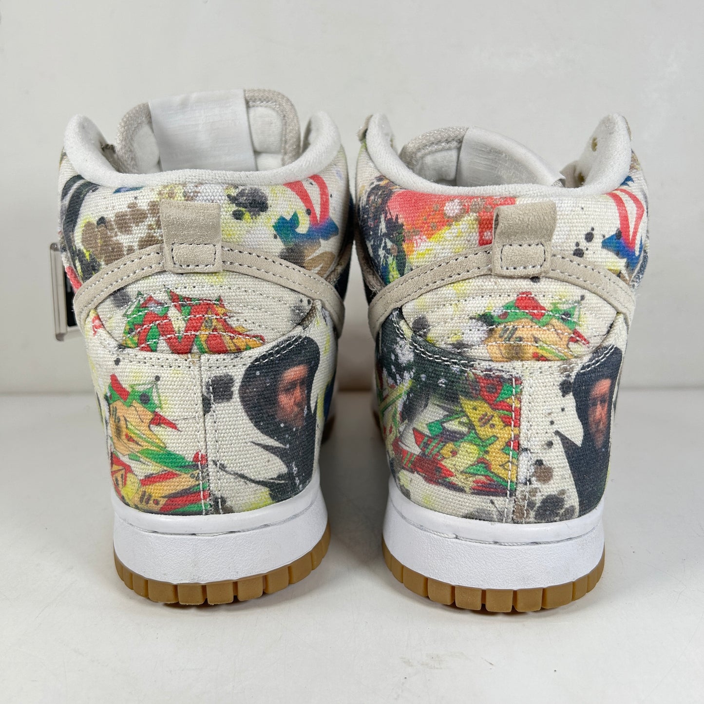 FD8779 100 Nike SB Dunk High Supreme Rammellzee [USED] - 8 M (Used)