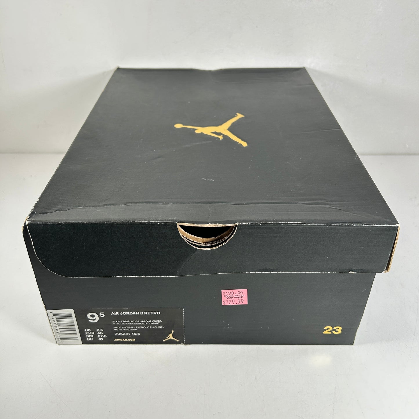 305381 025 Jordan 8 Retro Aqua (2015) [USED] - 9.5 M (Used)