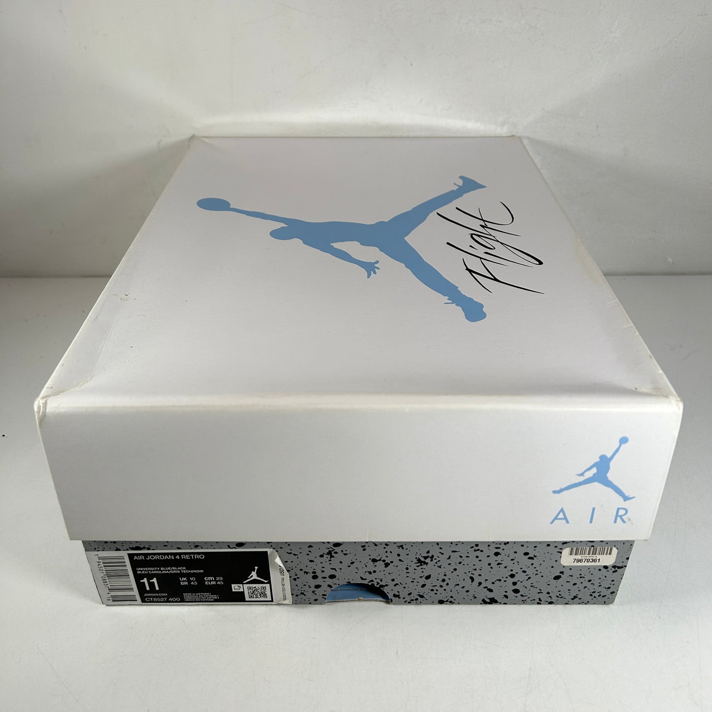 CT8527 400 Jordan 4 University Blue [USED] - 11 M (Used)