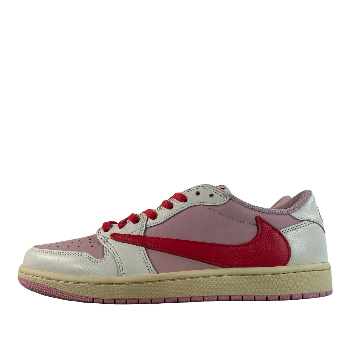 IQ7604 101 Jordan 1 Retro Low OG SP Travis Scott Sail Tropical Pink [USED] - 10 M (Used)