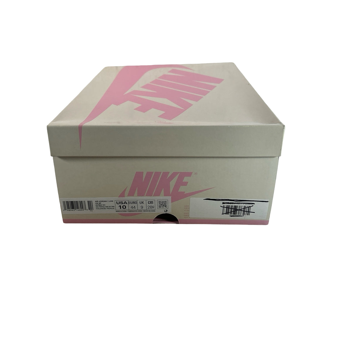 IQ7604 101 Jordan 1 Retro Low OG SP Travis Scott Sail Tropical Pink [USED] - 10 M (Used)