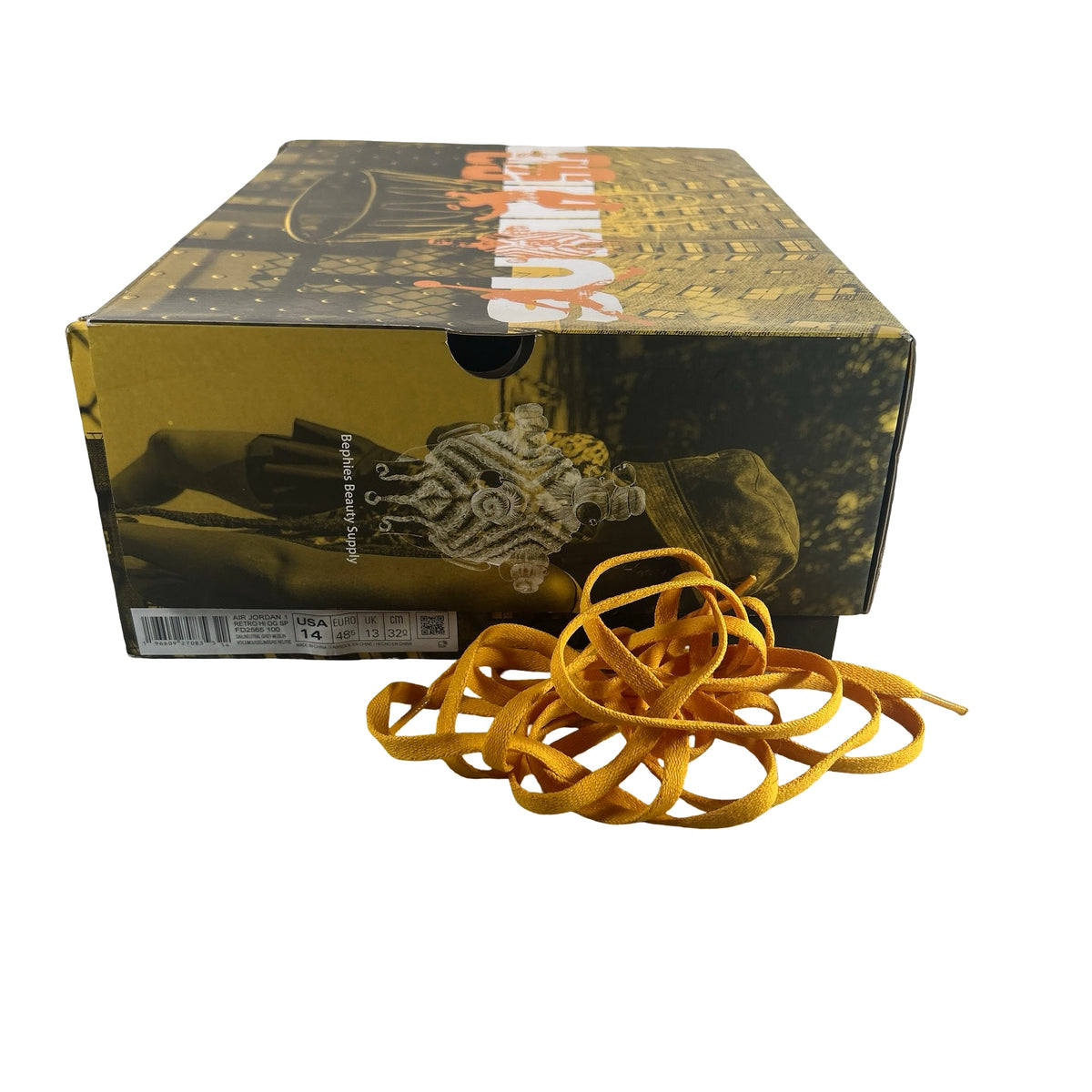 FD2565 100 Jordan 1 Retro High OG SP Union LA Bephies [USED] - 14 M (Used)