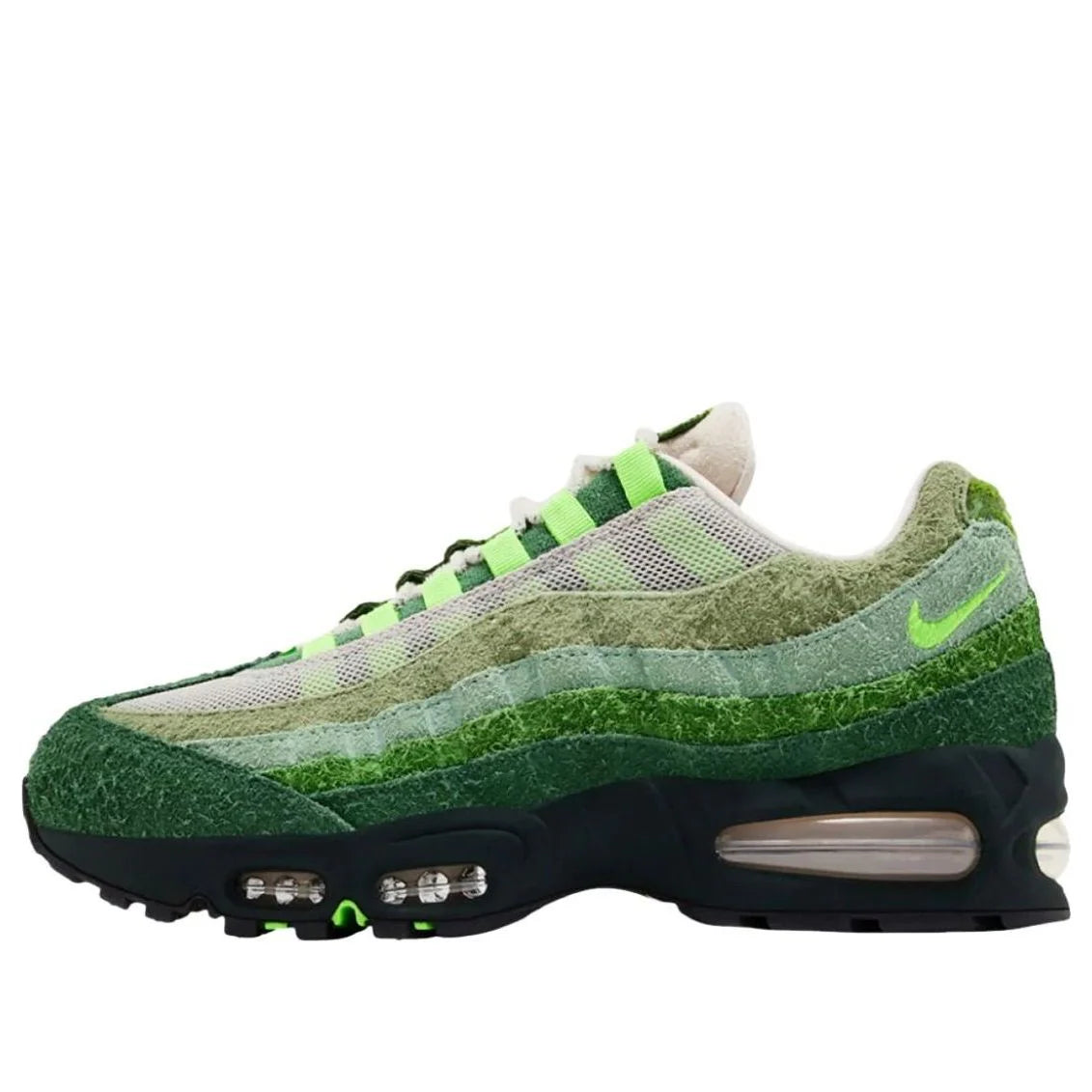 IQ3986 300 Nike Air Max 95 Big Bubble Ducks of a Feather Oregon Ducks The Woods [NO BOX]