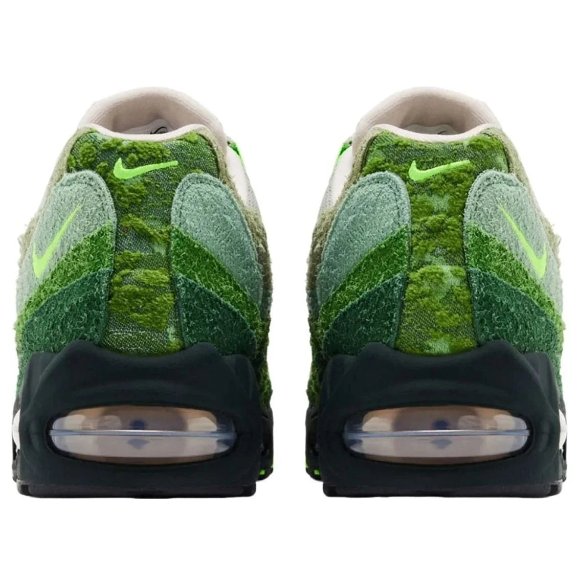 IQ3986 300 Nike Air Max 95 Big Bubble Ducks of a Feather Oregon Ducks The Woods [NO BOX]