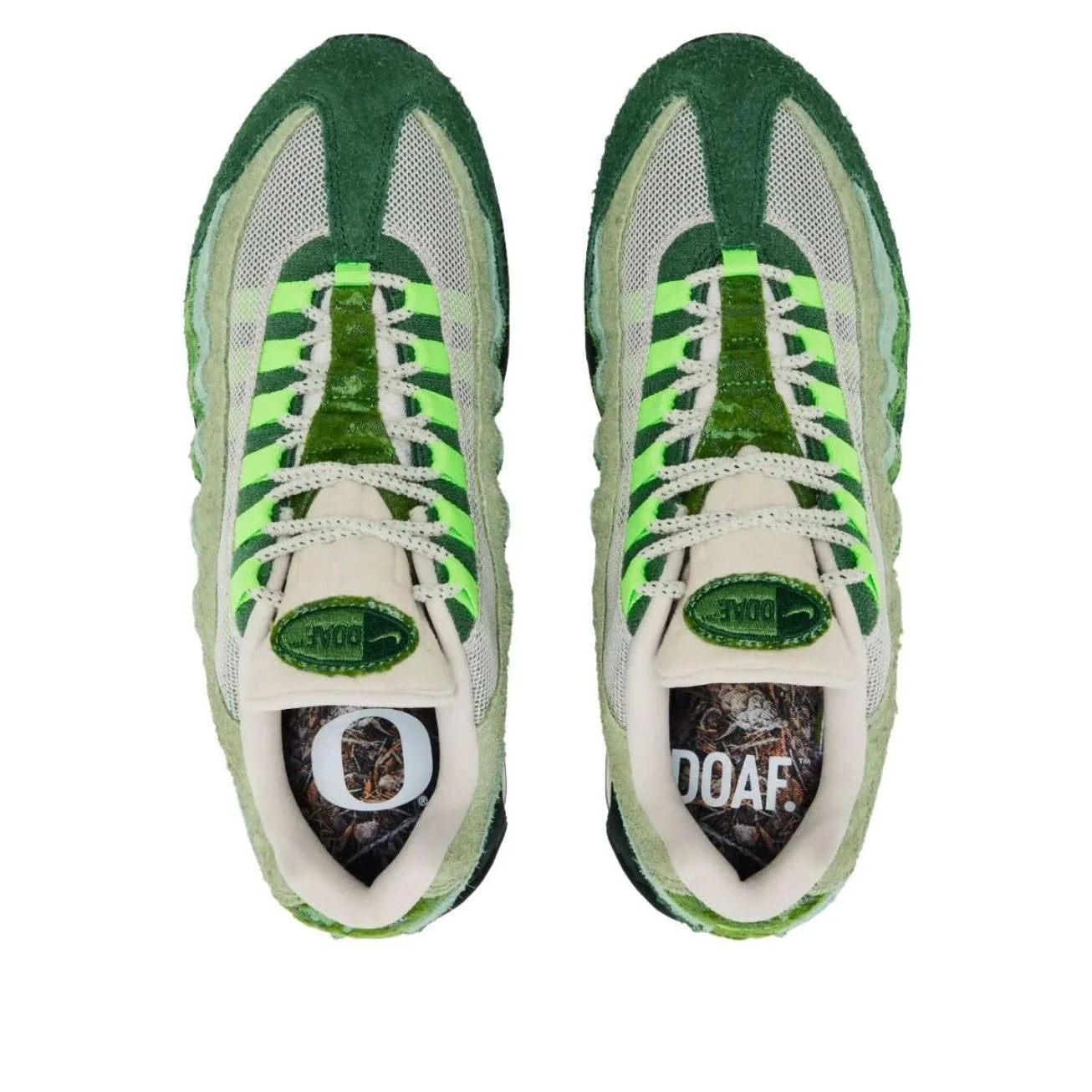 IQ3986 300 Nike Air Max 95 Big Bubble Ducks of a Feather Oregon Ducks The Woods [NO BOX]
