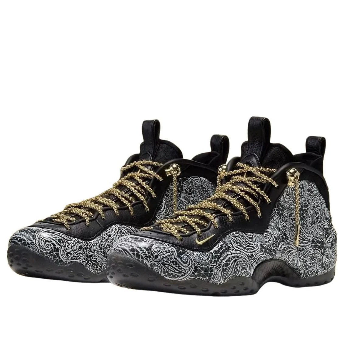 IR2077 001 Nike Air Foamposite One Victor Solomon ASW Black