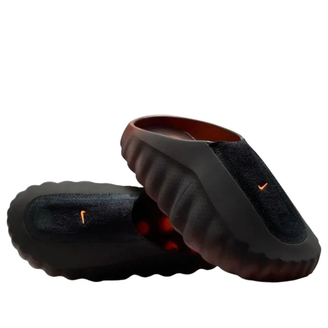 IR2175 200 Nike Mind 001 Flyknit Slide Bronze Eclipse Total Orange