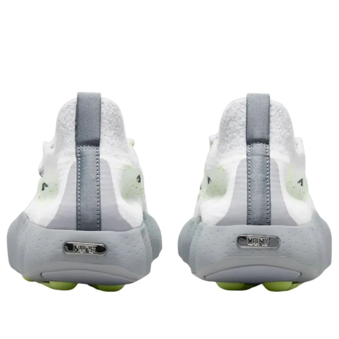 IR2176 100 Nike Mind 002 Flyknit White Dark Grey Volt