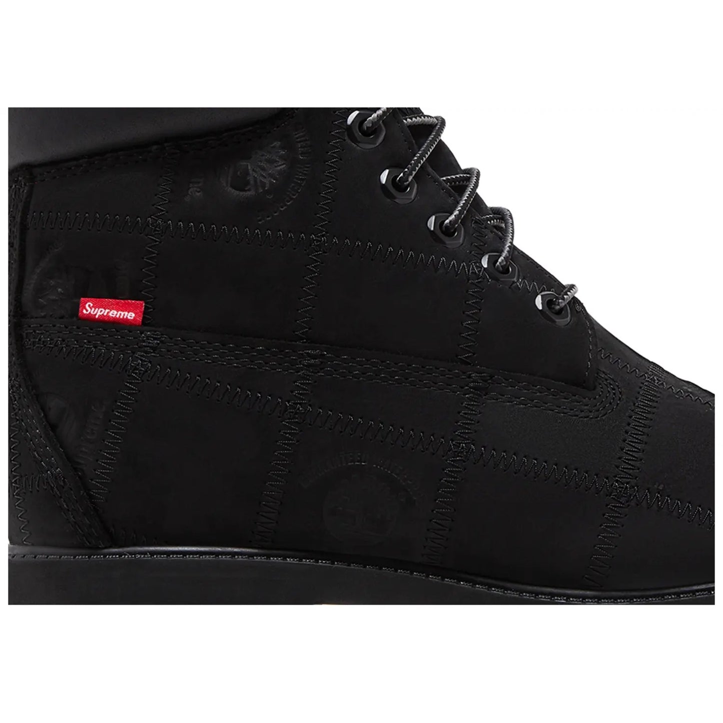 TB0A5TBZW05 Timberland 6" Premium Waterproof Boot Supreme Patchwork Black