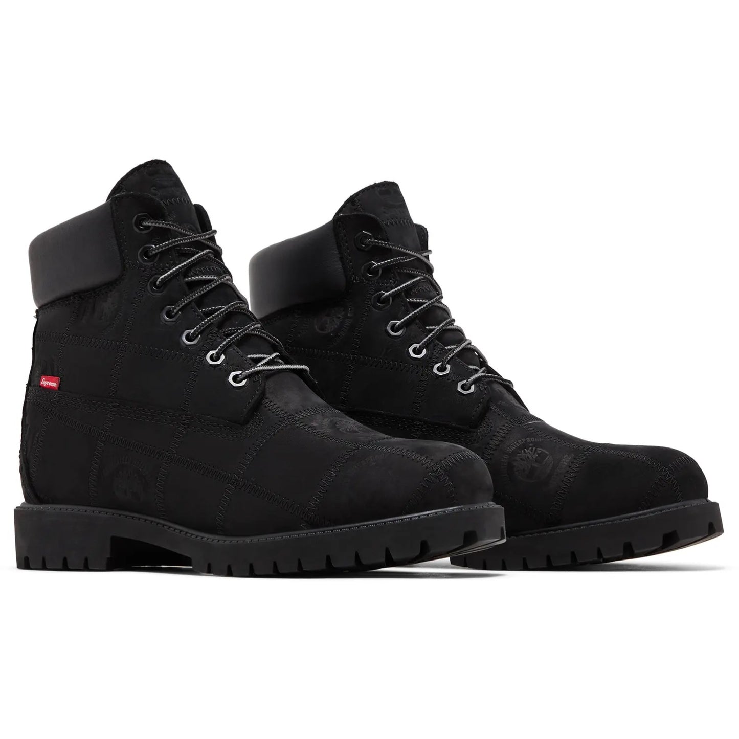 TB0A5TBZW05 Timberland 6" Premium Waterproof Boot Supreme Patchwork Black
