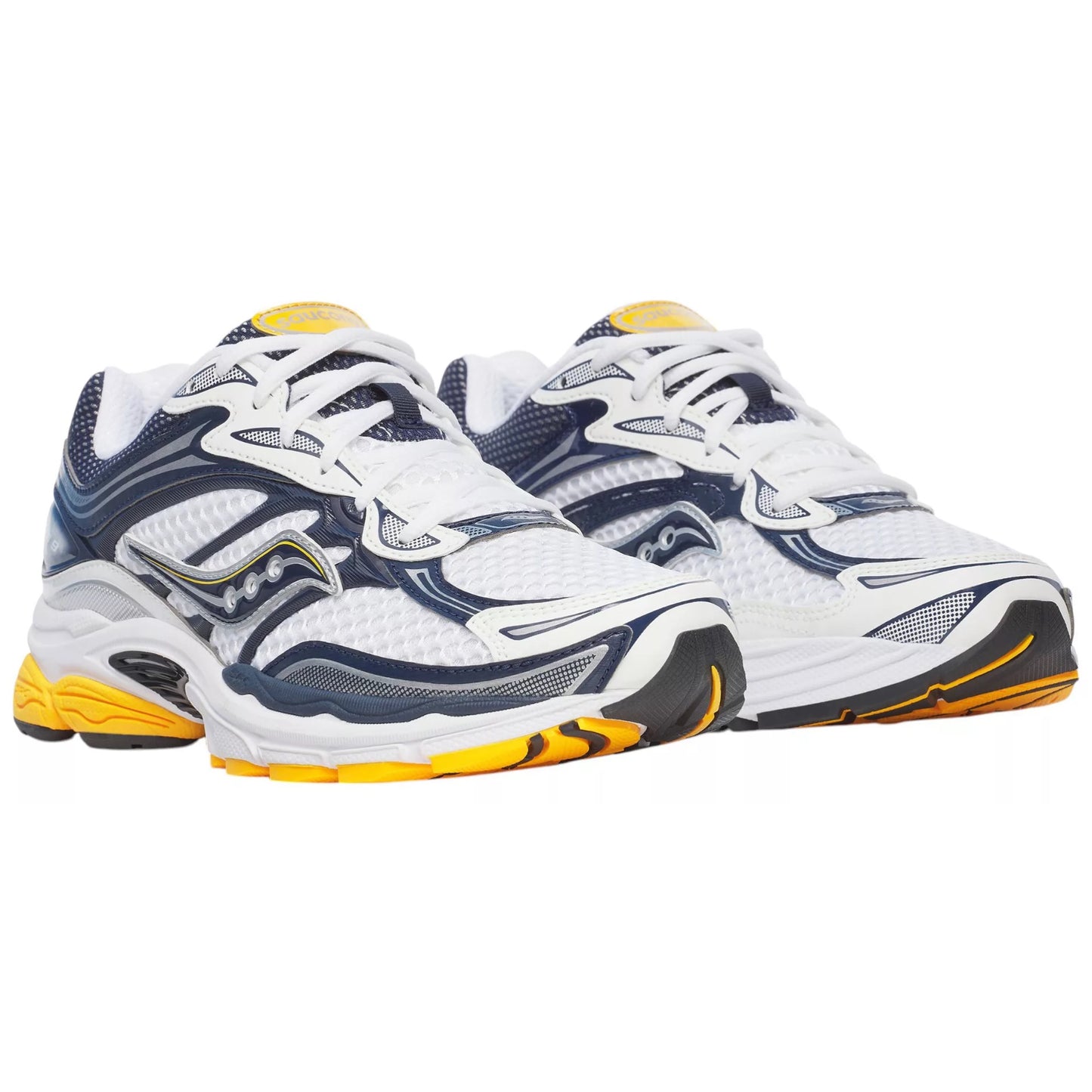 S70739 24 Saucony ProGrid Omni 9 White Navy Yellow