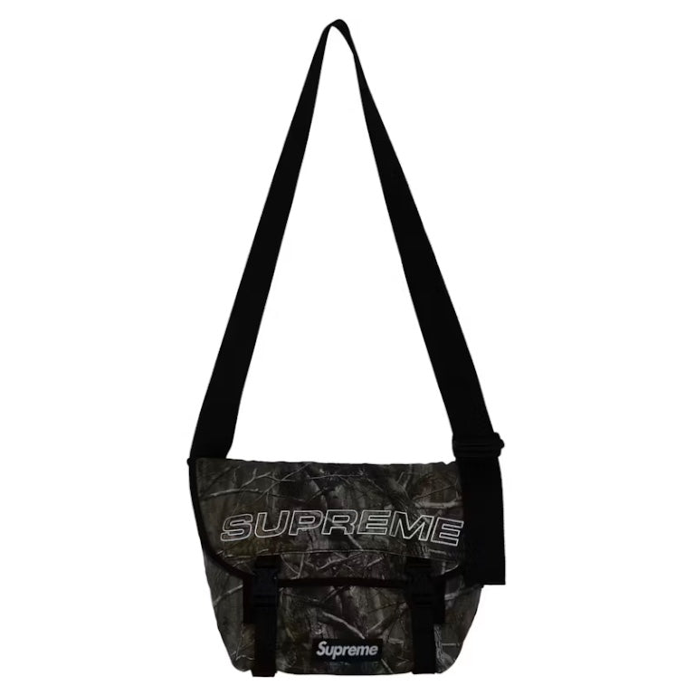 Supreme Denim Messenger Bag Realtree AP Camo