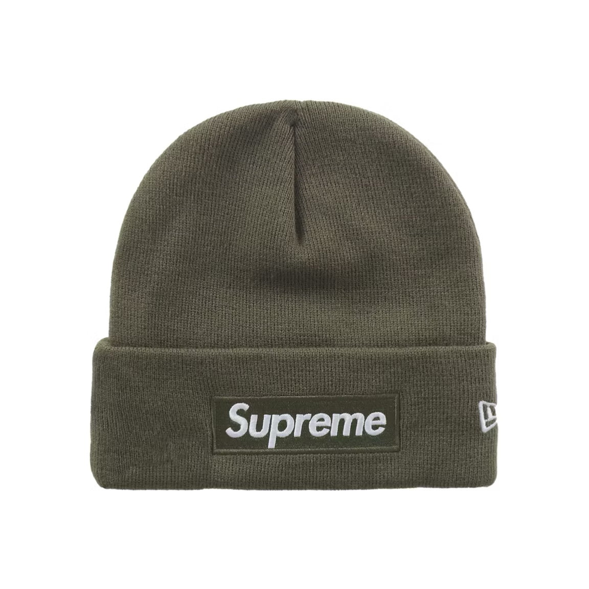 Supreme New Era Box Logo Beanie FW25 – DISTRICT ONE NY