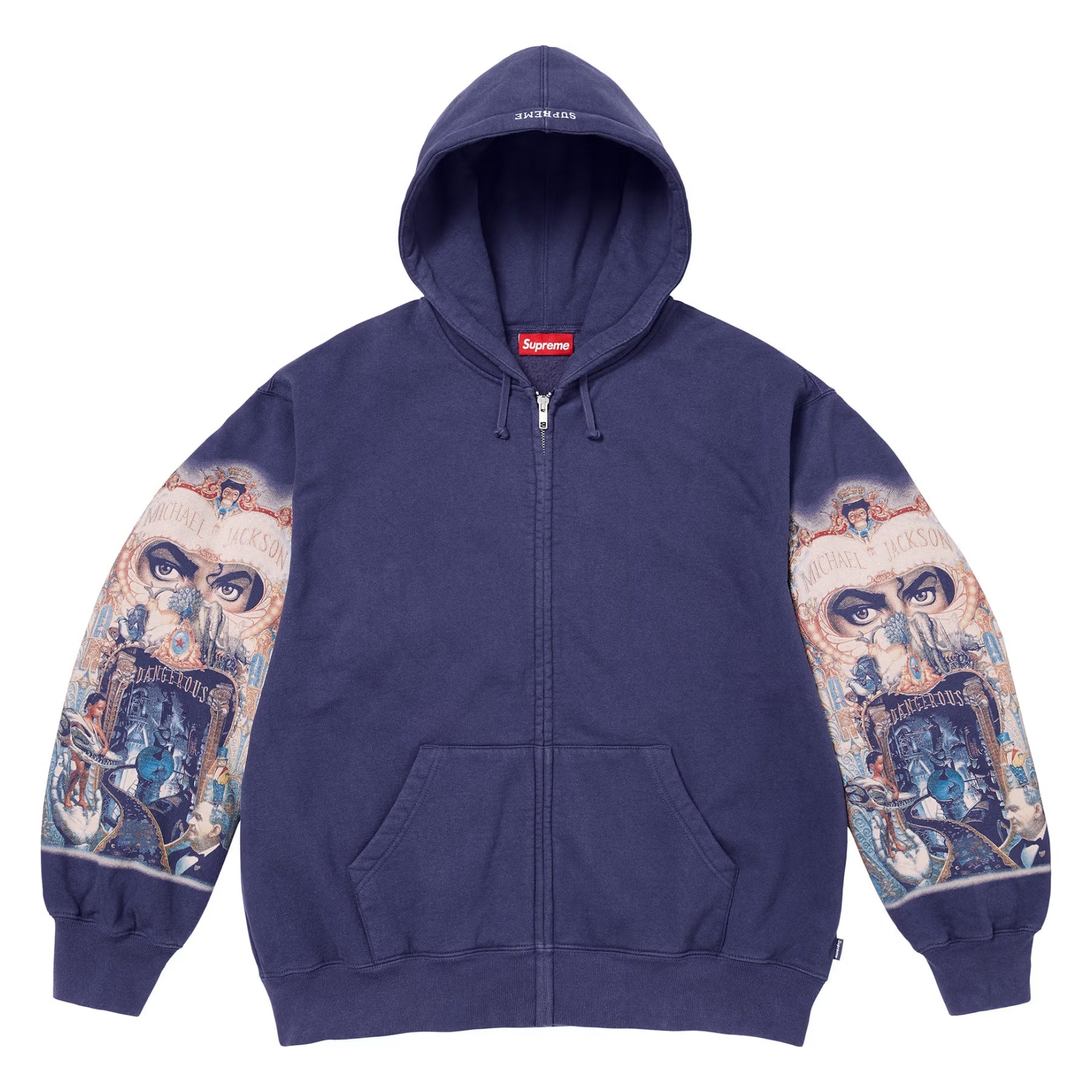 トップス Supreme Michael Jackson Zip Up Hooded S Supreme Michael Jackson Dangerous Zip Up Hooded Sweatshirt