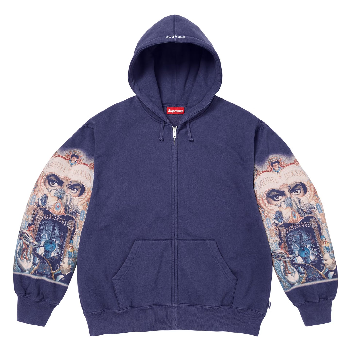 Supreme Michael Jackson Dangerous Zip Up Hooded Sweatshirt